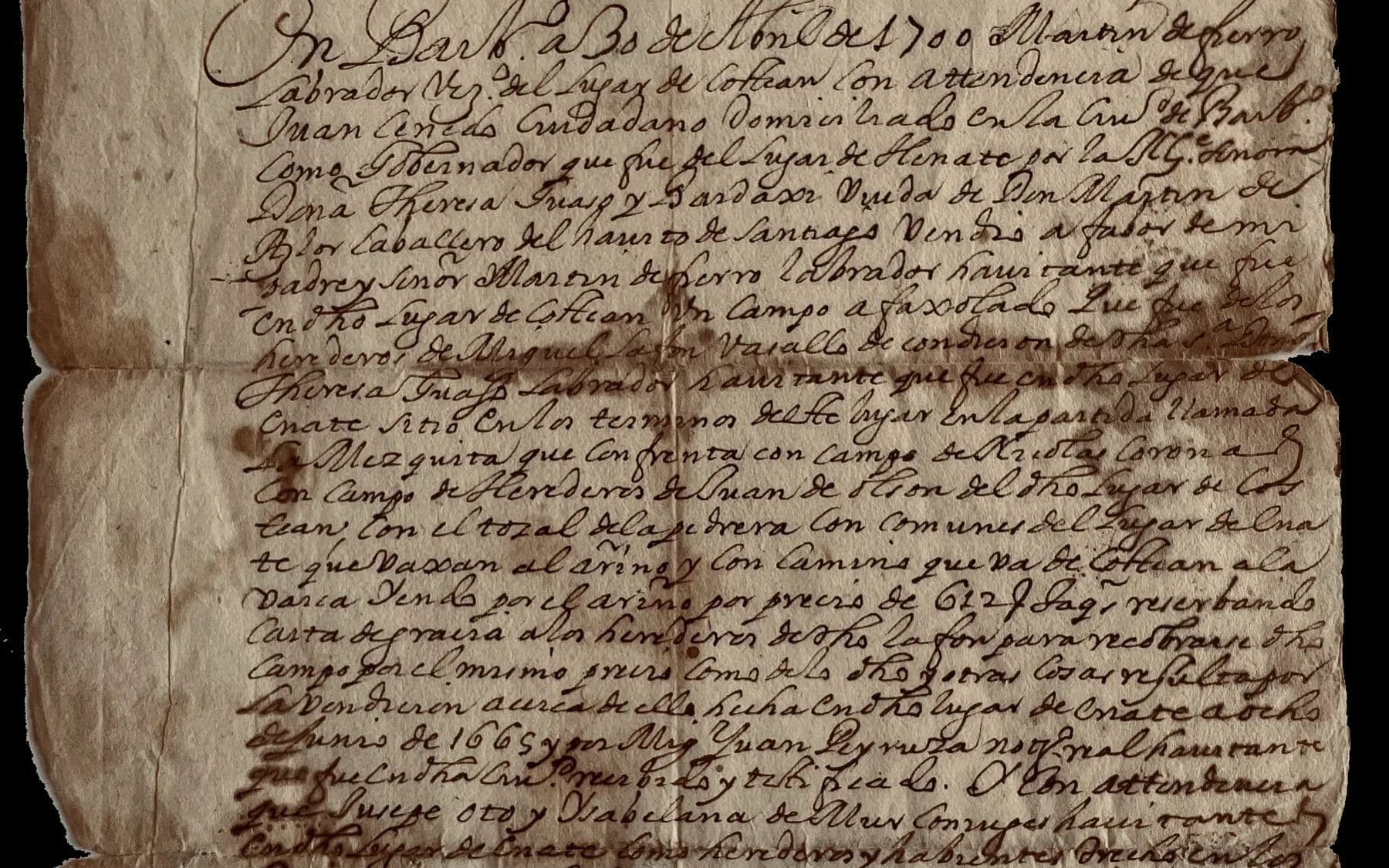 The earliest paperwork